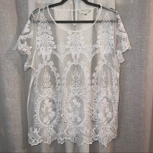 Forever21 Lace Top